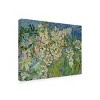 Trademark Fine Art -Vincent Van Gogh 'Blossoming Chesnut Branches' Canvas Art - 3 of 4