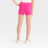 Girls' Foldover Bike Shorts - art class™ - 2 of 3