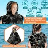 SUN CUBE Kids Changing Robe Surf Beach Towels, Quick Dry Wearable Towel Hood Pocket, Wetsuit Changing Cape for Toddler Boys Girls Teen 3-12 - 4 of 4