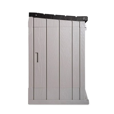 Gray All-Weather XL Outdoor Storage Shed Cabinet
