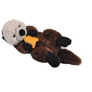 Wild Republic Ecokins Mini Sea Otter Stuffed Animal, 8 Inches - 1 of 1