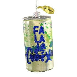 Cody Foster 3.0 Inch Fa La La Croix Sparkling Water Christmas Tree Ornaments - 1 of 3