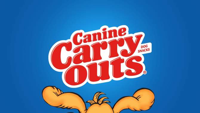 Canine Carry Outs Bacon Chewy Dog Treats, 2 of 8, play video