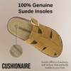 CUSHIONAIRE Benson Women’s Fisherman Clog – Suede Slip-On Sandal with Adjustable Buckle & Contoured Cork Footbed - 4 of 4