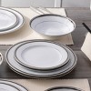 Noritake Austin Platinum 12-Piece Dinnerware Set, Service for 4 - 3 of 4