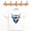 The Juniper Shop Patriotic Cow Sunglasses Youth Short Sleeve Tee - 2 of 4