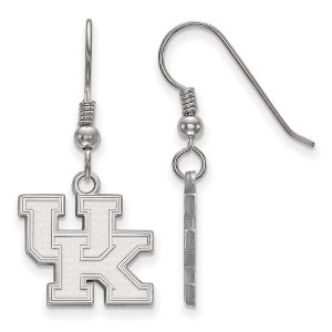 Black Bow Jewelry Sterling Silver Kentucky Wildcats NCAA Dangle Earrings - 1 of 3