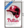 Trends International MLB Philadelphia Phillies - Drip Helmet 22 Framed Wall Poster Prints - 3 of 4