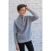 Cozeeme Half Zip Long Sleeve Sweater Little Kid to Big Kid  - 2 of 4