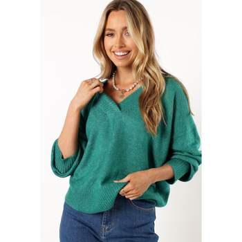 Petal and Pup Womens Palmer Vneck Knit Sweater