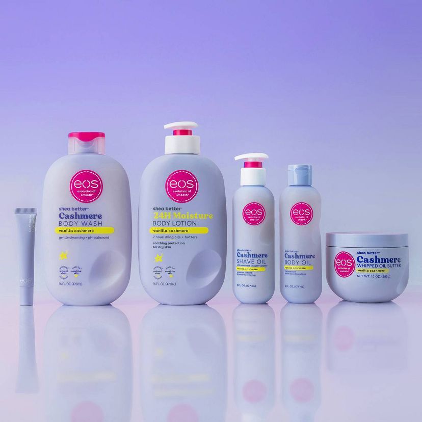 eos Shea Better Vanilla Cashmere Collection