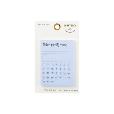 Post-it Take (Self) Care Notepad 100 Sheets - Blue