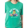 Despicable Me Minions Womens' Christmas Best Gift Ever Sleep Pajama Set Green - 2 of 4