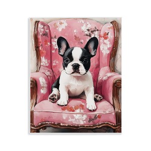 Stupell Industries Sweetest Dog Frenchie Wall Plaque Art, 11" x 14" - 1 of 4