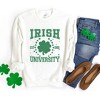 Simply Sage Market Women's Graphic Sweatshirt  Irish University Clover - 3 of 4
