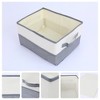 REGALWOVEN Fabric Collapsible Closet Organizer Storage Cube with Handles 2 Pcs - 2 of 4