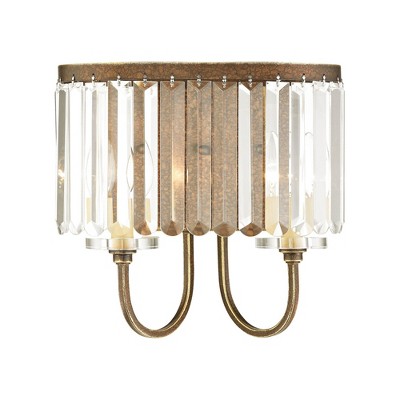 Livex Lighting Ashton 2 - Light Wall Light in  Hand Painted Palacial Bronze
