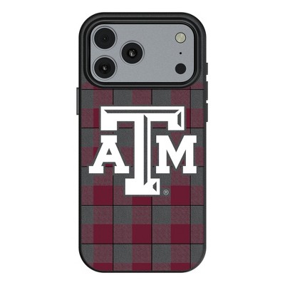 NCAA SEC Universities Plaid MagSafe Compatible Cell Phone Case for Apple iPhone 17 Series