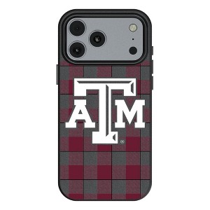 NCAA SEC Universities Plaid MagSafe Compatible Cell Phone Case for Apple iPhone 17 Series - 1 of 4