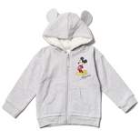 Disney Mickey Mouse Minnie Mouse Lion King Simba Baby Fleece Zip Up Hoodie Newborn to Infant