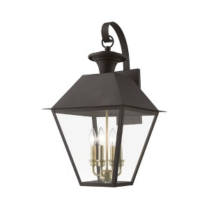 Livex Lighting Wentworth 4 - Light Wall Light in  Bronze/Antique Brass - 1 of 4