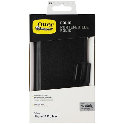 OtterBox Detachable Folio Wallet for MagSafe for iPhone 14 Pro Max - Shadow
