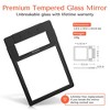 TASALON Salon Hand Mirrors with Handle - Unbreakable Handheld Mirror - Black - 3 of 4