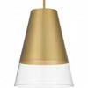 Quoizel Lighting Peregrine 1 - Light Pendant in  Brushed Gold - 3 of 4
