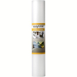 Duck EasyLiner - Clear Shelf Liner 20in x 24ft - Non-Adhesive Fridge & Kitchen Liner, Water Resistant : Duck - 1 of 4