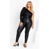 Women's Plus Size Katelyn Bodysuit - black | CITY CHIC - image 2 of 4