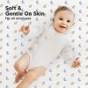 KeaBabies Mini Crib Sheets for Baby Girls, Boys, 2-Pack Soothe Pack and Play Sheets Fitted, Organic Pack N Play Mattress Sheet - 4 of 4