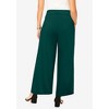 Jessica London Women's Plus Size Petite Stretch Knit Wide Leg Pant - image 3 of 4