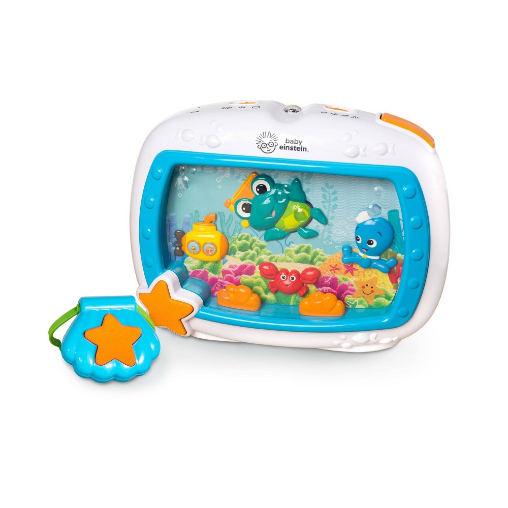 Baby Einstein Sea Dreams Soother Musical Crib Toy and Sound Machine with Remote  Lights and Melodies  Newborns +