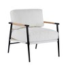 NicBex Accent Chair with Plush Cushion,Arm Chair with Minimalist Metal Frame for Bedroom,Reading Room - 4 of 4