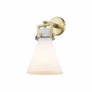 Newton Cone - 1 Light Wall Sconce In Industrial Style-14 Inches Tall and 8 Inches Wide - 1 of 1