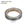 Unique Bargains PVC Thin Sticky Seal Tennis Badminton Racket Accessories Grip Finishing Tapes 26Ft 2 Pcs - 2 of 4