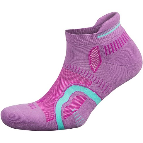 Balega Hidden Contour No Show Running Socks - Large - Bright Lilac/pink ...