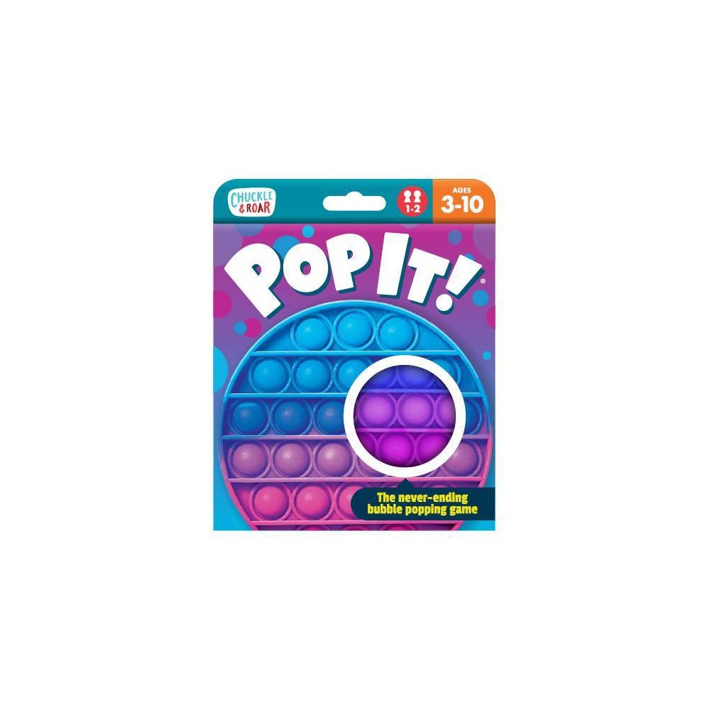 Chuckle & Roar Pop It! Cool Colors Bubble Popping and Sensory Game