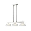 Modern 3-Light Steel Fixture with Adjustable Rods - Perfect for Game Room or Home Decor - 2 of 4