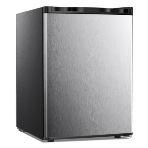 Kismile 2.6 Cu.Ft Upright Freezer, Energy Saving and Low Noise, 3 layers, 7 temperature settings (Silver) - 1 of 4