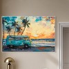 Art Remedy Old School Spring Break Colorful Coastal Wall Art Framed - 2 of 4