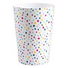 Confetti Dot Kids' Bathroom Wastebasket - Allure Home Creations: Multicolored Plastic Trash Can, 11" Height, 552 Volume - 2 of 4
