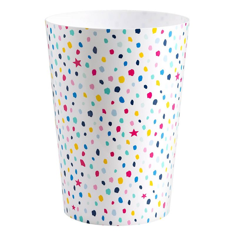 Confetti Dot Kids&#39; Bathroom Wastebasket - Allure Home Creations, 3 of 9
