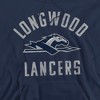 Longwood University Official Longwood Lancers Logo Adult Pull-Over Hoodie - 2 of 4