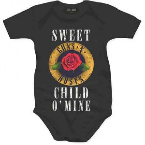 Kids Guns N' Roses Sweet Child O' Mine Onesie - 1 of 2