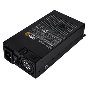 SilverStone Technology  350W Flex ATX PSU, 29.17A +12V, Silent 40mm Fan, 80 Plus Gold, Fixed Cables, 1x 6-pin PCI-E - 1 of 4