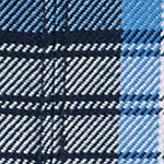 clear blue plaid