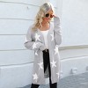 Women's Star Print Longline Cardigan-Cupshe - 3 of 4