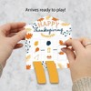 Big Dot of Happiness Happy Thanksgiving - Fall Harvest Party Game Pickle Cards - Pull Tabs 3-in-a-Row - Set of 12 - 2 of 4