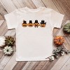 Four Black Cats Pumpkins - Youth Short Sleeve Graphic T-Shirt and Toddler Short Sleeve Graphic T-Shirt - 2 of 4